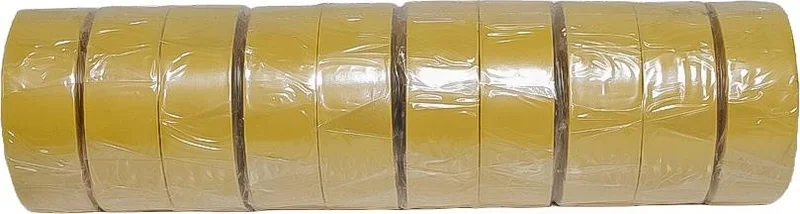 3M TEMFLEX 18MM - 9.15M Yellow Electrical Tape (10 Pieces)