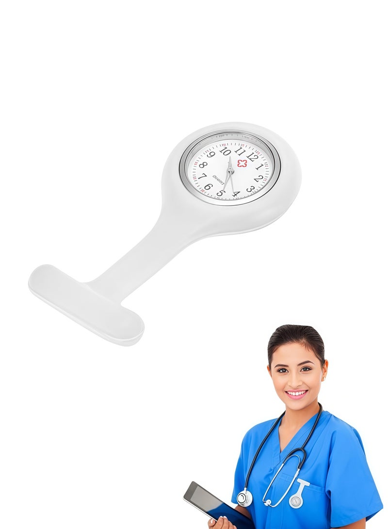 Silicone Gel Nurse Analog Pocket Watch - Image 1