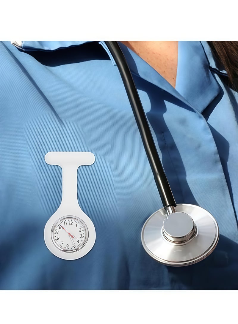 Silicone Gel Nurse Analog Pocket Watch - Image 4