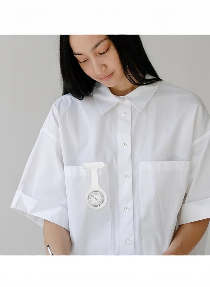 Silicone Gel Nurse Analog Pocket Watch - Image 3