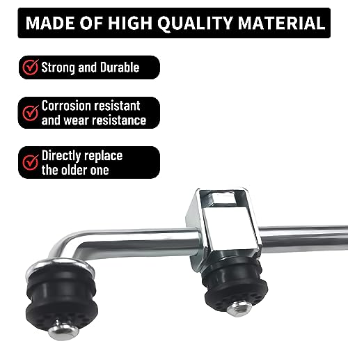 BOMLING 52105555AA Transfer Case Shifter Control Linkage & 68078974AA Grommet Bushing kit Replacement for 2002 2003 2004 2005 Dodge Ram 1500 2500 3500, 4X4, Replaces 55366066AB - Image 2