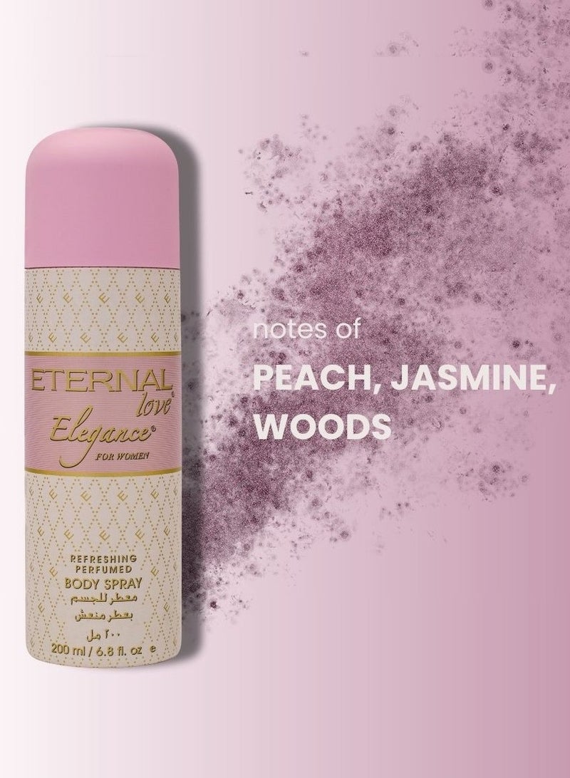 Eternal love بخاخ الجسم Eternal Love 200 مل للنساء - Image 2