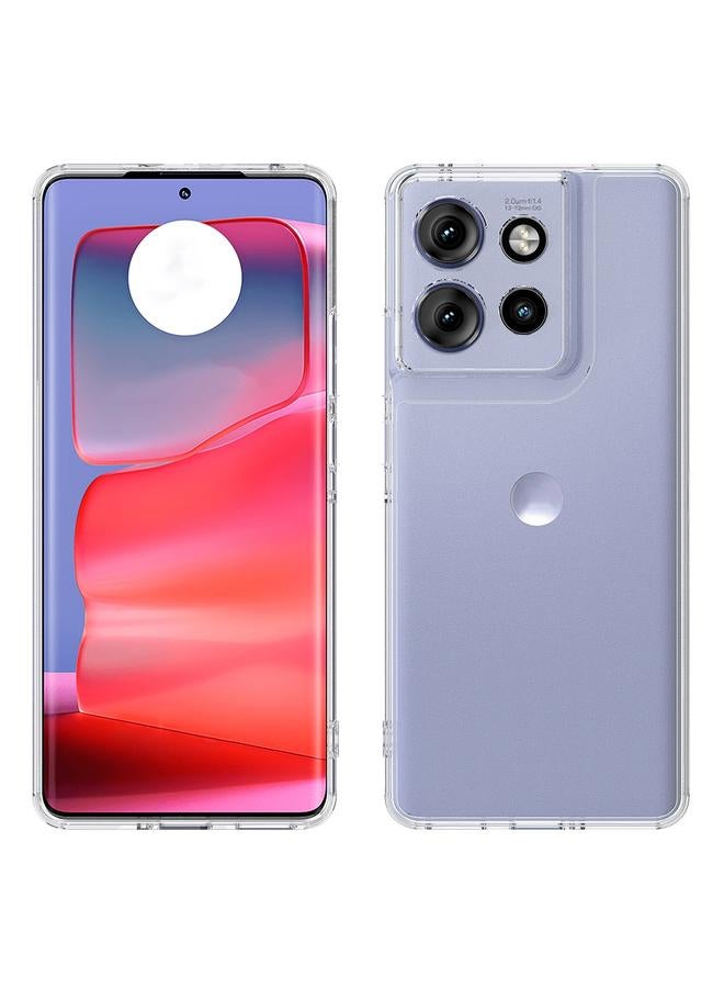 اس-توب جراب لهاتف موتورولا إيدج 50 نيو / موتو إس 50 جراب هاتف أكريليك مقاوم للخدش من مادة TPU - Image 2