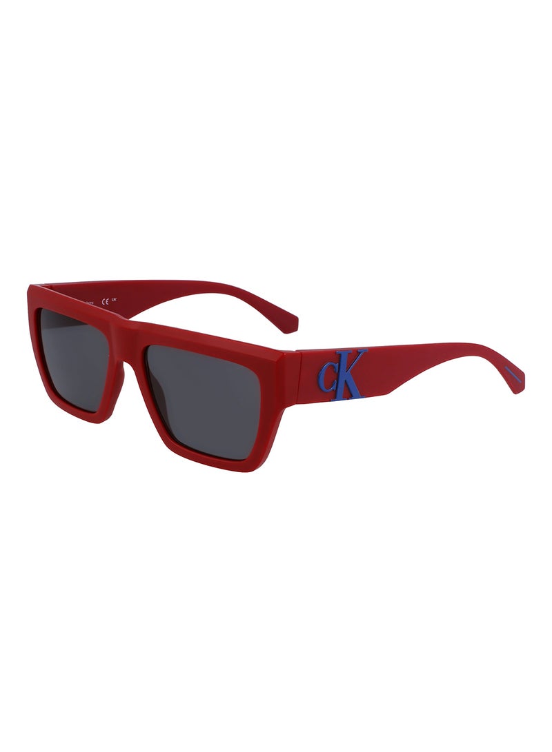 Calvin Klein Jeans Men's Rectangular Sunglasses - CKJ23653S-600-5517 - Lens Size: 55 Mm - Image 3