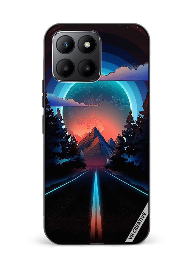 VR CREATIVE Protective Case Cover For Honor 70 Lite Road To Paradise Design Multicolour - Image 1