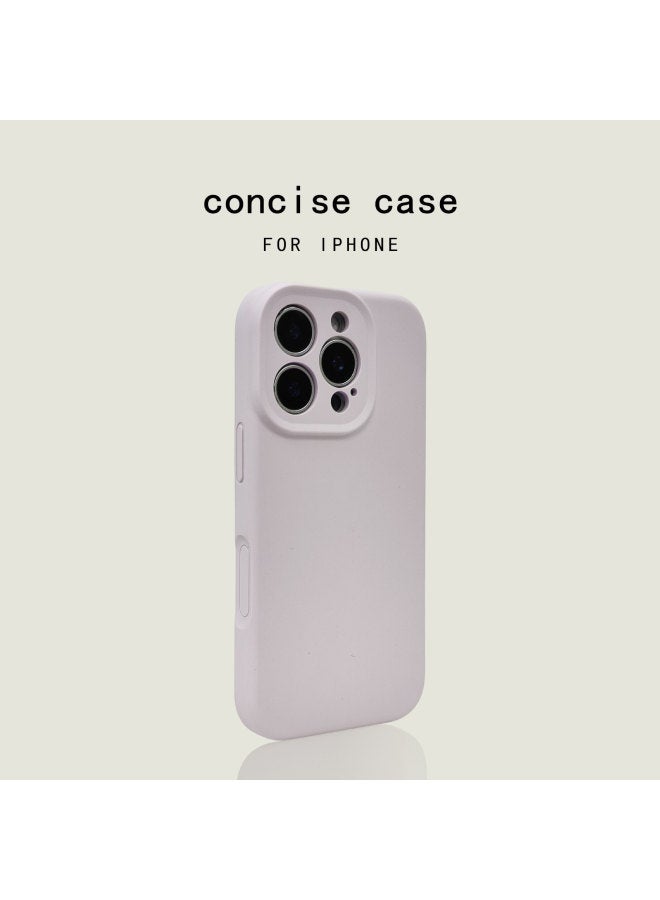 [all-in-one Camera Button Protection] 16promax Phone Case With Full Lens Protection For Iphone16pro Liquid Silicone