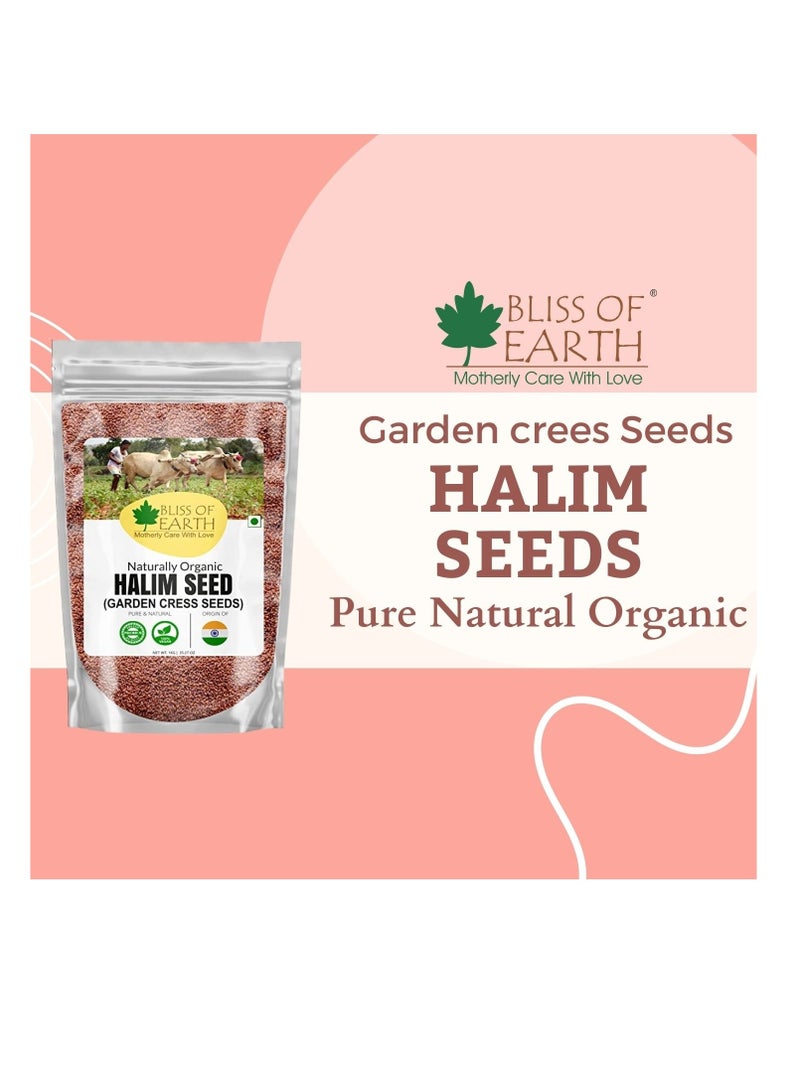 BLISS OF EARTH 600g of organic edible halim seeds, seeds to strengthen hair and immunity.600 grams of organic edible haleem seeds, seeds to strengthen hair and immunity. - Image 2