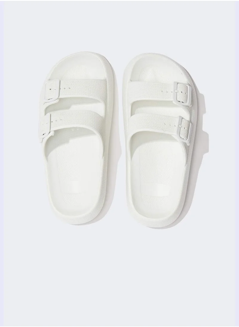 DeFacto High Sole Double Band Slippers