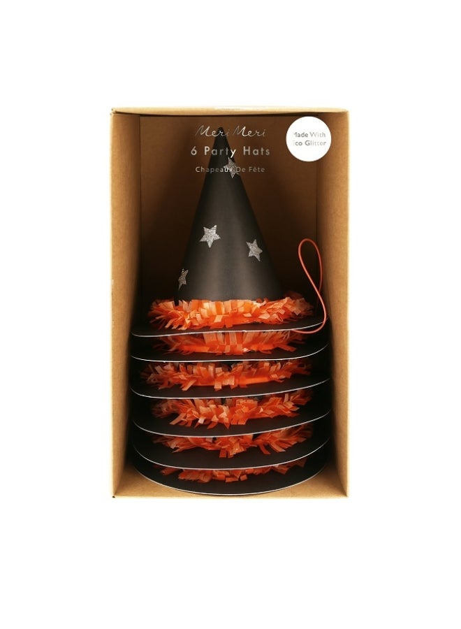 ميري ميري قبعات حفلات الساحرات المزينة