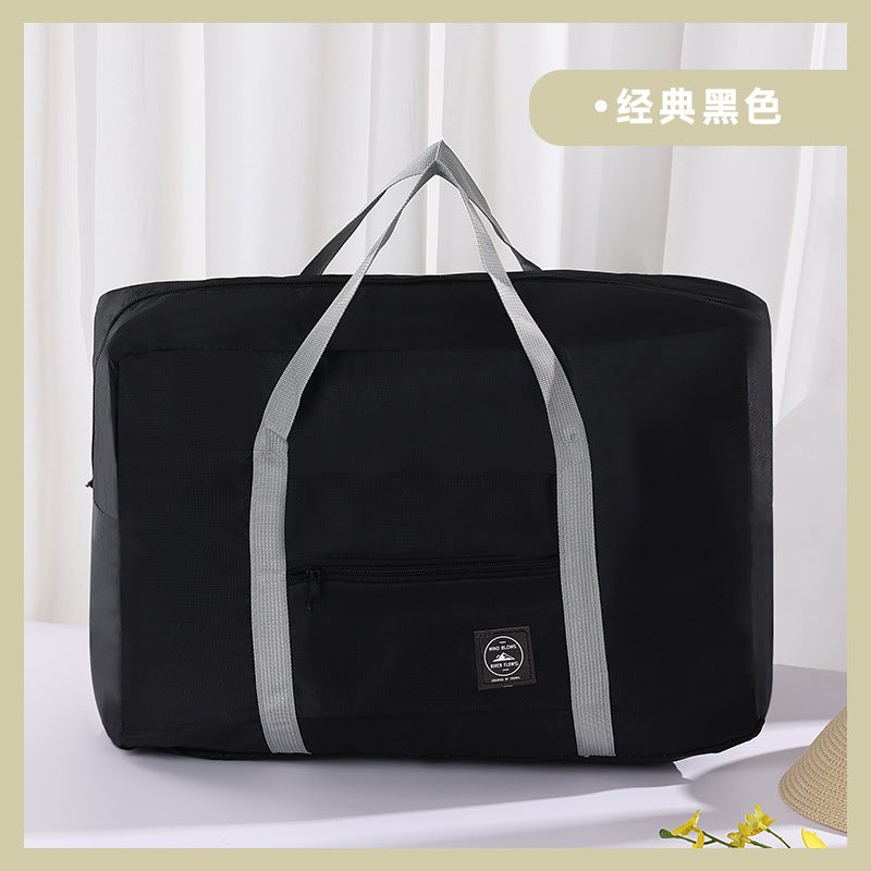 New Multi-Functional Foldable Travel Bag Black 