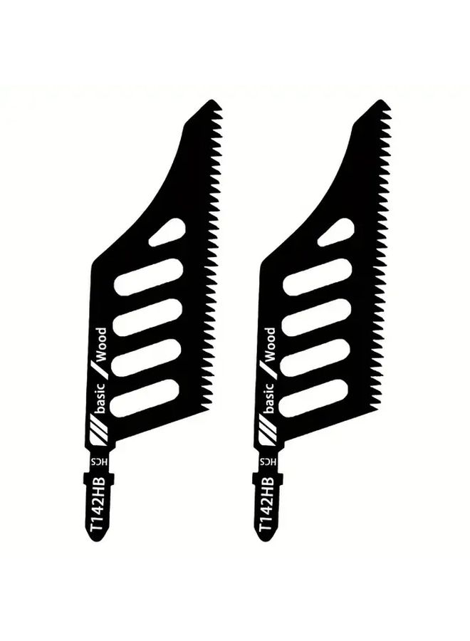 Set Of 2 Special Shaped Band Saw Blades Heavy Duty Fine Tooth Design For Deep Cuts Compatible With Table Saws Circular Saws Jigsaws Ideal For Hardwoods Softwoods Plywood Laminate Durable Construction Precision Woodworking Projects High Carbon Steel Professional Grade Long Lasting Cutting Accessories Home Improvement - Image 4