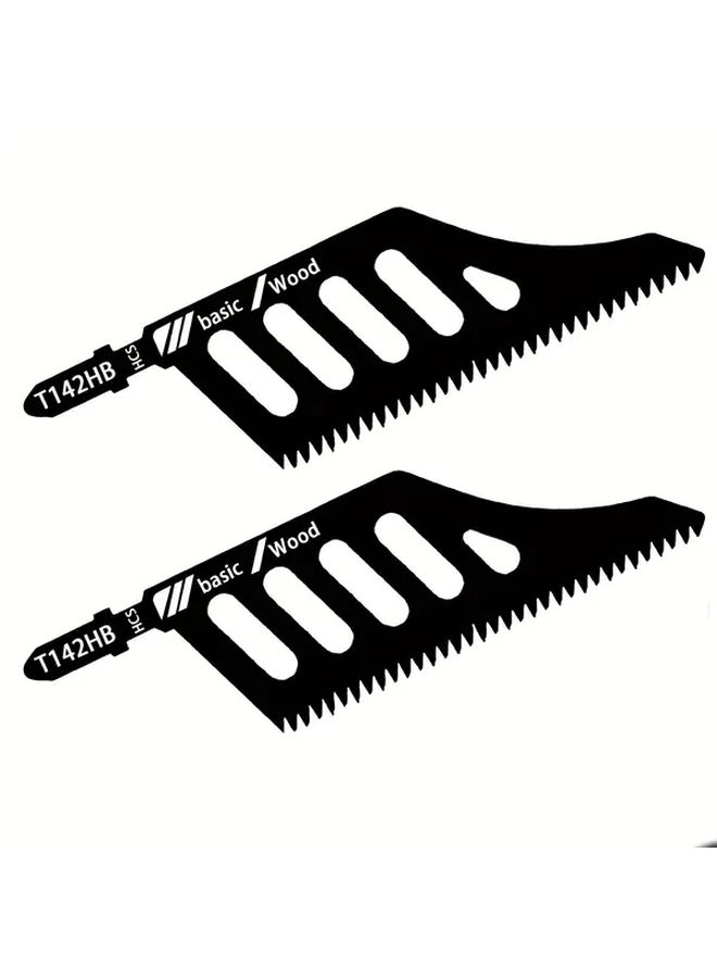 Set Of 2 Special Shaped Band Saw Blades Heavy Duty Fine Tooth Design For Deep Cuts Compatible With Table Saws Circular Saws Jigsaws Ideal For Hardwoods Softwoods Plywood Laminate Durable Construction Precision Woodworking Projects High Carbon Steel Professional Grade Long Lasting Cutting Accessories Home Improvement - Image 5