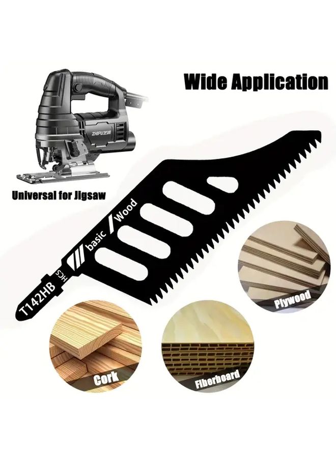 Set Of 2 Special Shaped Band Saw Blades Heavy Duty Fine Tooth Design For Deep Cuts Compatible With Table Saws Circular Saws Jigsaws Ideal For Hardwoods Softwoods Plywood Laminate Durable Construction Precision Woodworking Projects High Carbon Steel Professional Grade Long Lasting Cutting Accessories Home Improvement - Image 2