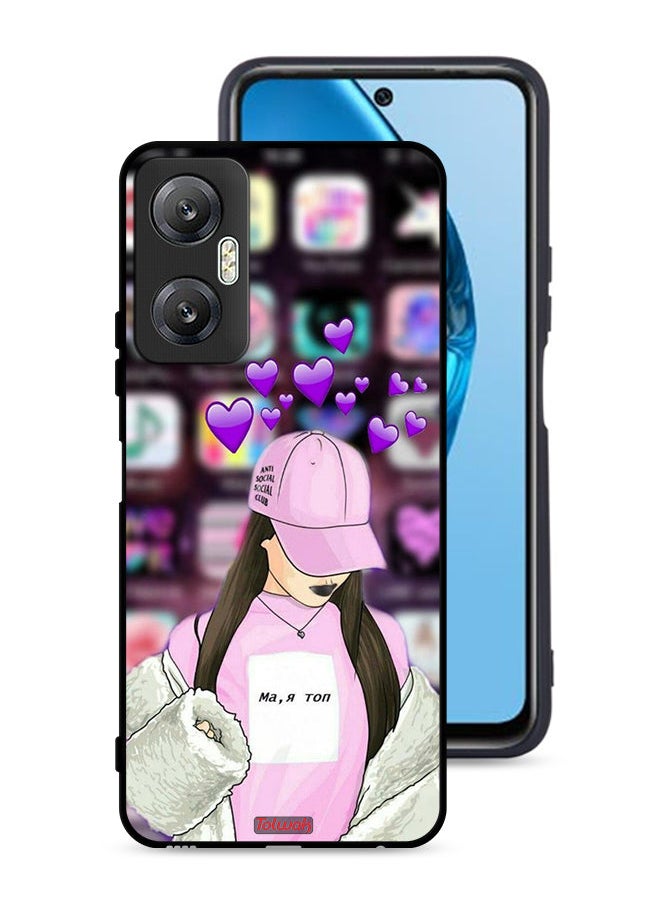 Tolwak Infinix Hot 20 5G Protective Case Cover Anti Social Club  - Image 1