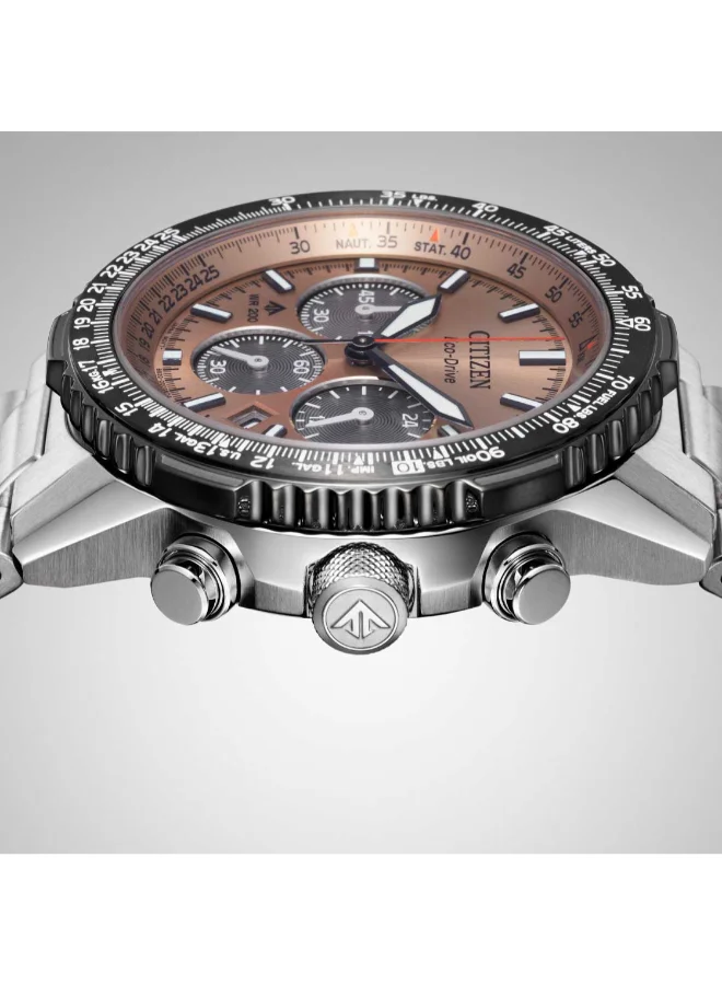 CITIZEN Men's Stainless Steel Promaster Sky Chronograph Watch CA4664-60X - 40 mm