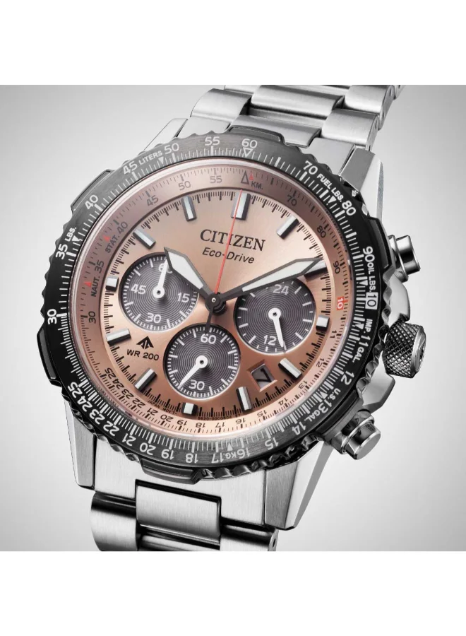 CITIZEN Men's Stainless Steel Promaster Sky Chronograph Watch CA4664-60X - 40 mm