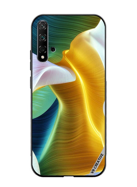 Protective Case Cover For Huawei Nova 5T Layers Design Multicolour