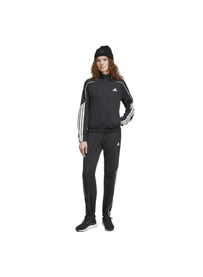 Adidas W Stadium Ts Black Training Suits For Women XS - Image 4