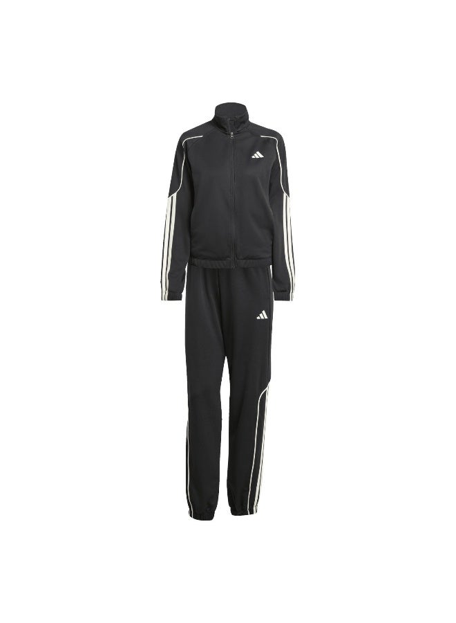 Adidas W Stadium Ts Black Training Suits For Women XS - Image 2