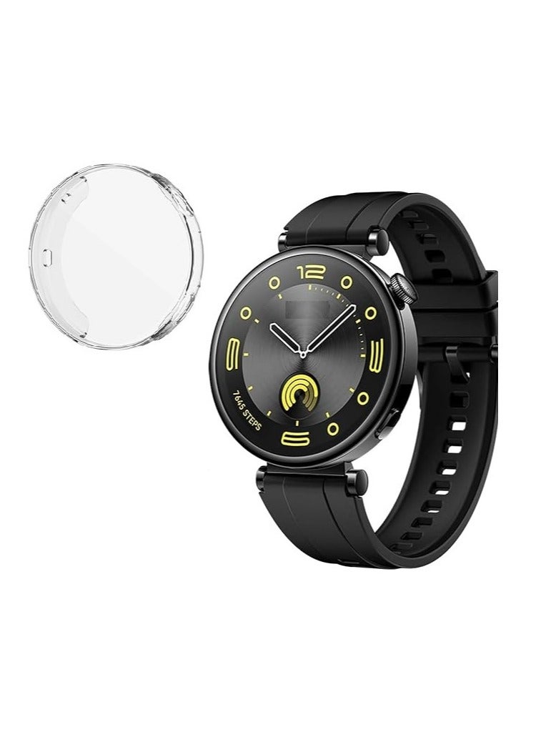Protector Case Compatible With Huawei Watch GT4 41mm, TPU Protective Case Clear