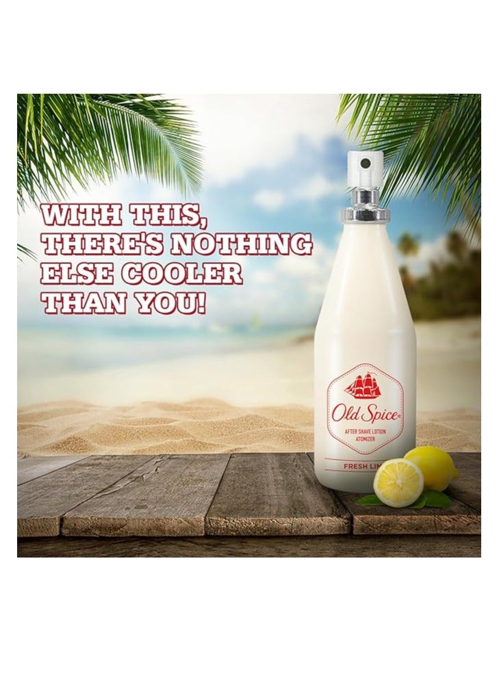 أولد سبايس لوشن ما بعد الحلاقة رذاذ الليمون الطازج 150 مل - Image 2