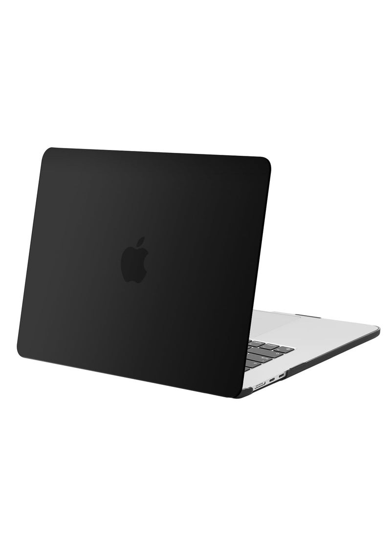 MacBook Air 15 2023 Case, Durable Hard Shell Cover for Model A2941 with M2 Chip, Protective and Stylish in Black - Image 1