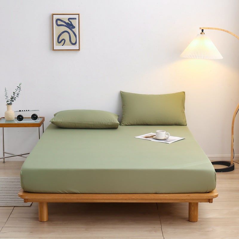 Washed Sanding Bed Hat Single Piece Modern Simple Bed Cover Single Double Bed Simmons Protective Cover Bedspread - Image 4