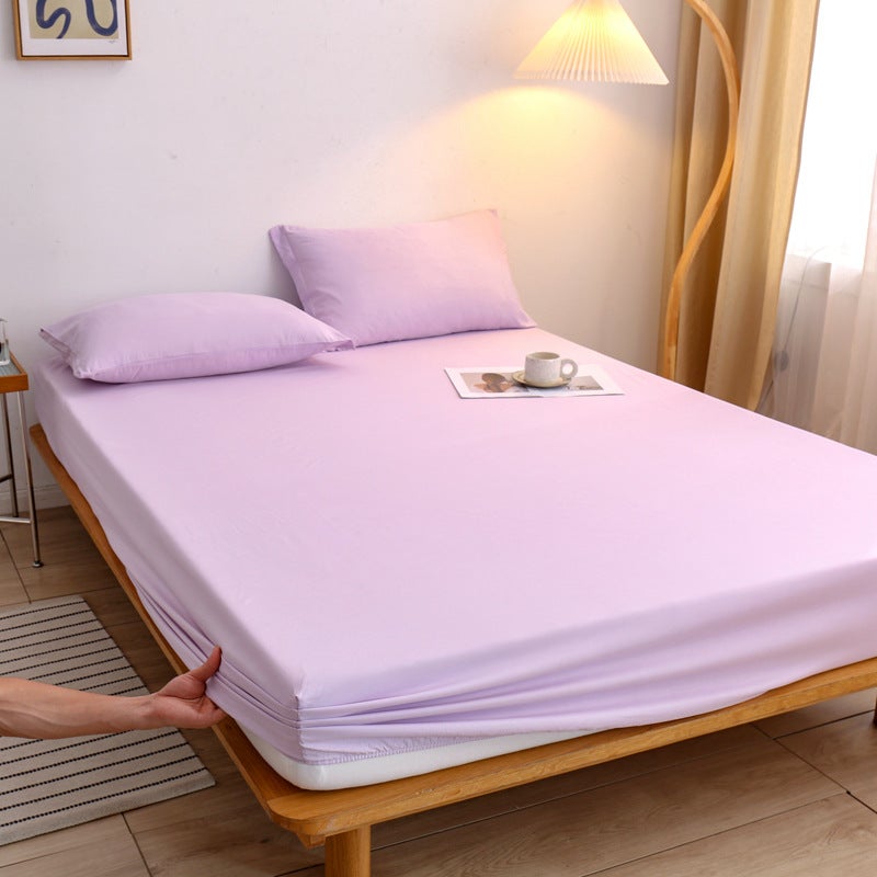 Washed Sanding Bed Hat Single Piece Modern Simple Bed Cover Single Double Bed Simmons Protective Cover Bedspread - Image 1