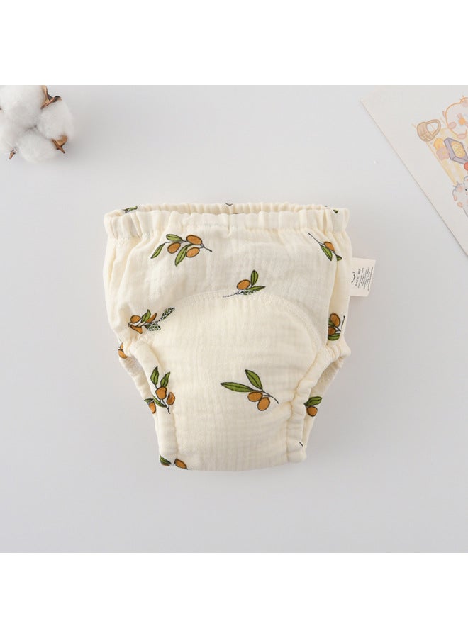 Korean Style Baby Urine Quit Training Pants Cotton Gauze Diaper Pants Study Pants Baby Waterproof Diaper Bag Diaper Pants