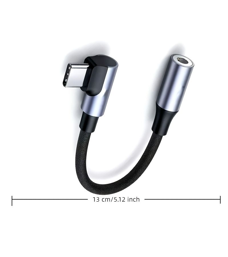 6PCS Type C to 3.5mm Audio Jack Adapters For Huawei Apple Samsung Phones Car - Image 2