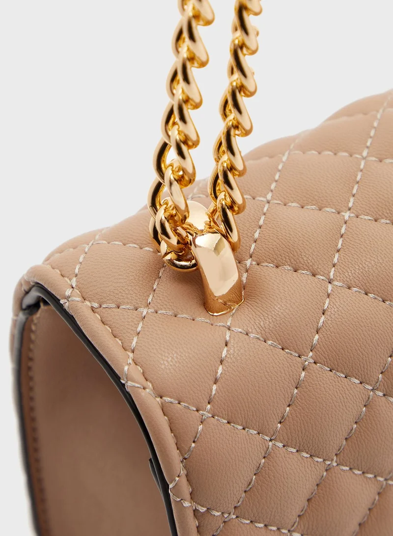 STEVE MADDEN Bluebell Chain Detail Crossbody