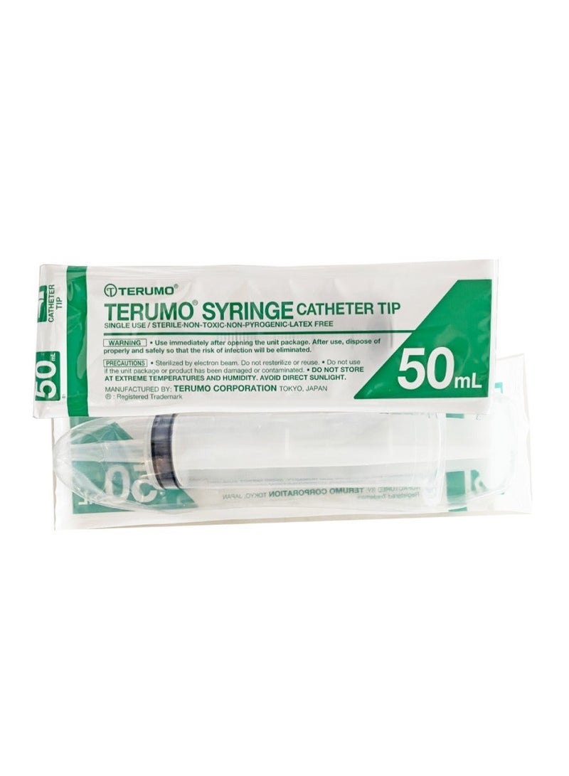 TERUMO Syringe Terumo 50ml Without Needle Catheter Tip - Image 2