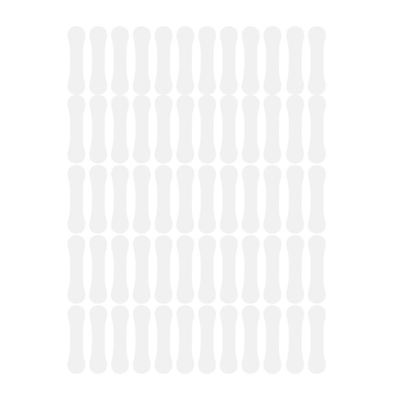EELHOE 60Pcs/Box V-shaped Invisible Tape Skin-friendly Elastic Waterproof Lasting Face Lifting Adhevise Tape - Image 4
