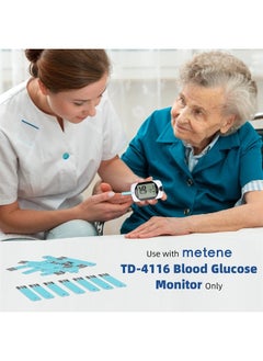 Metene TD-4116, 200 Count Test Strips for Diabetes, Use with metene TD-4116 Blood Glucose Monitor Only  - Image 5