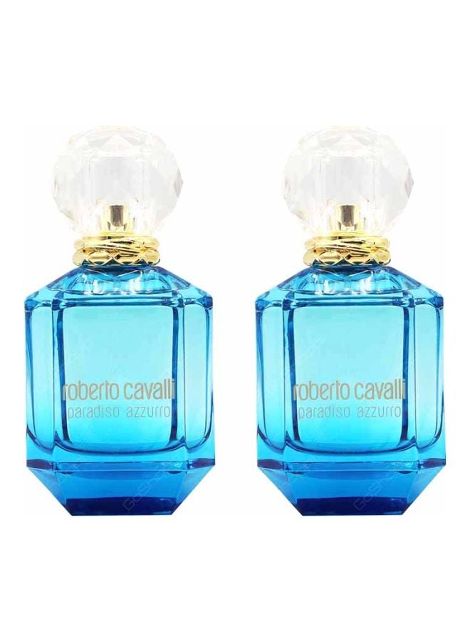 roberto cavalli Set Of 2 Paradiso Azzuro EDP 50ml 2x50ml - Image 1
