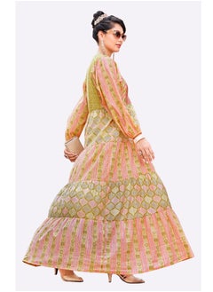SARA Sara Scale Alternating Designs Print Jalabiya  - Image 2