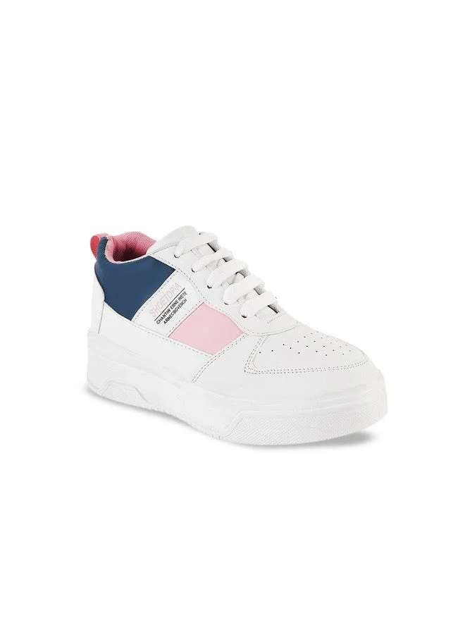 شوتوبيا Shoetopia Smart Casual Lace-up  Sneakers for Women & Girls
