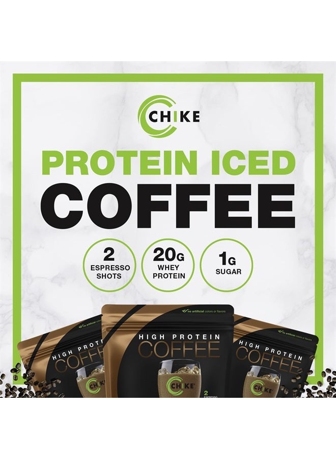 Chike Mocha High Protein Iced Coffee, 20 G Protein, 2 Shots Espresso, 1 G Sugar, Keto Friendly and Gluten Free, 14 Servings (15.3 Ounce) - Image 4