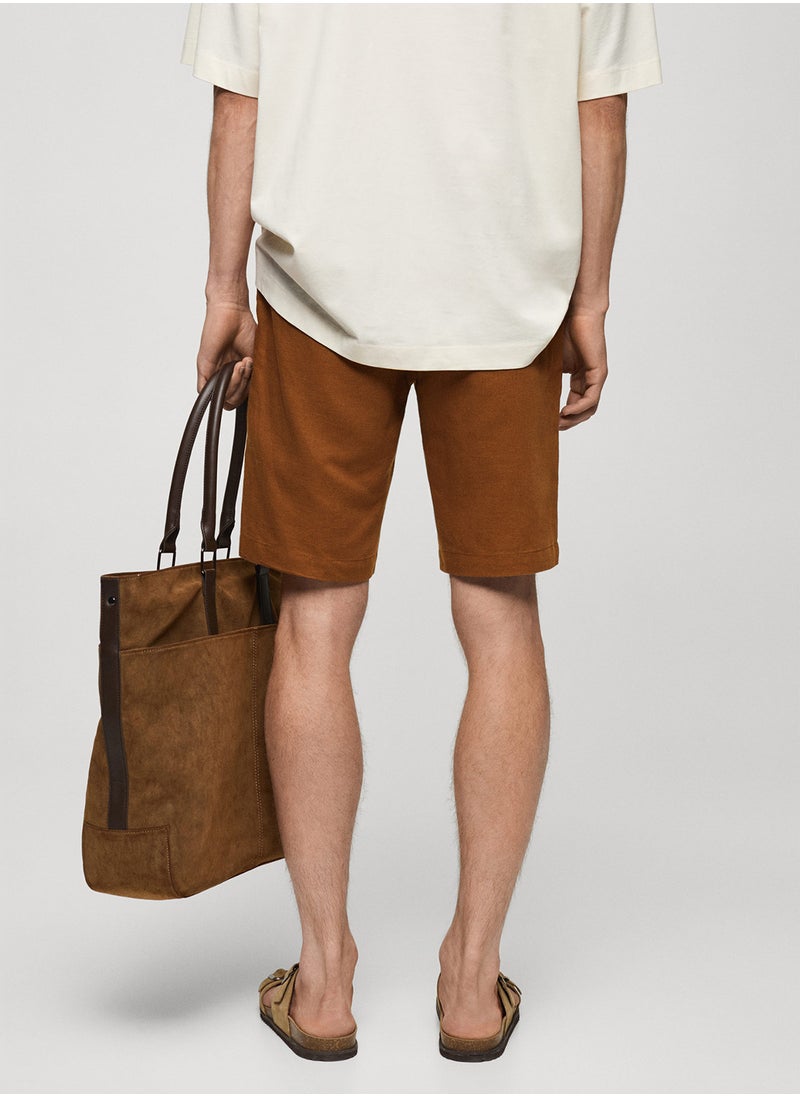 Mango Man - Drawstring Bermuda Shorts - Image 1