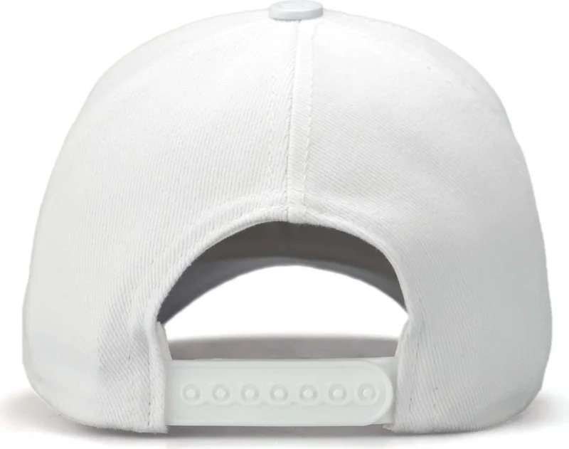 بلاك بورك BlackBörk V1 Kids Baseball Squirrel - White Children's Hat (Cap) with 3 Code Logo
