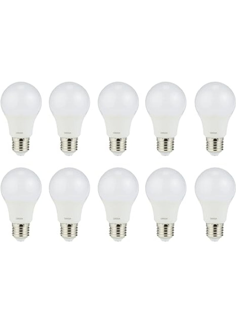 OSRAM Osram E27 LED Bulb 15W Classic A Day Light Energy saving, screw base - Pack of 10 - Image 1