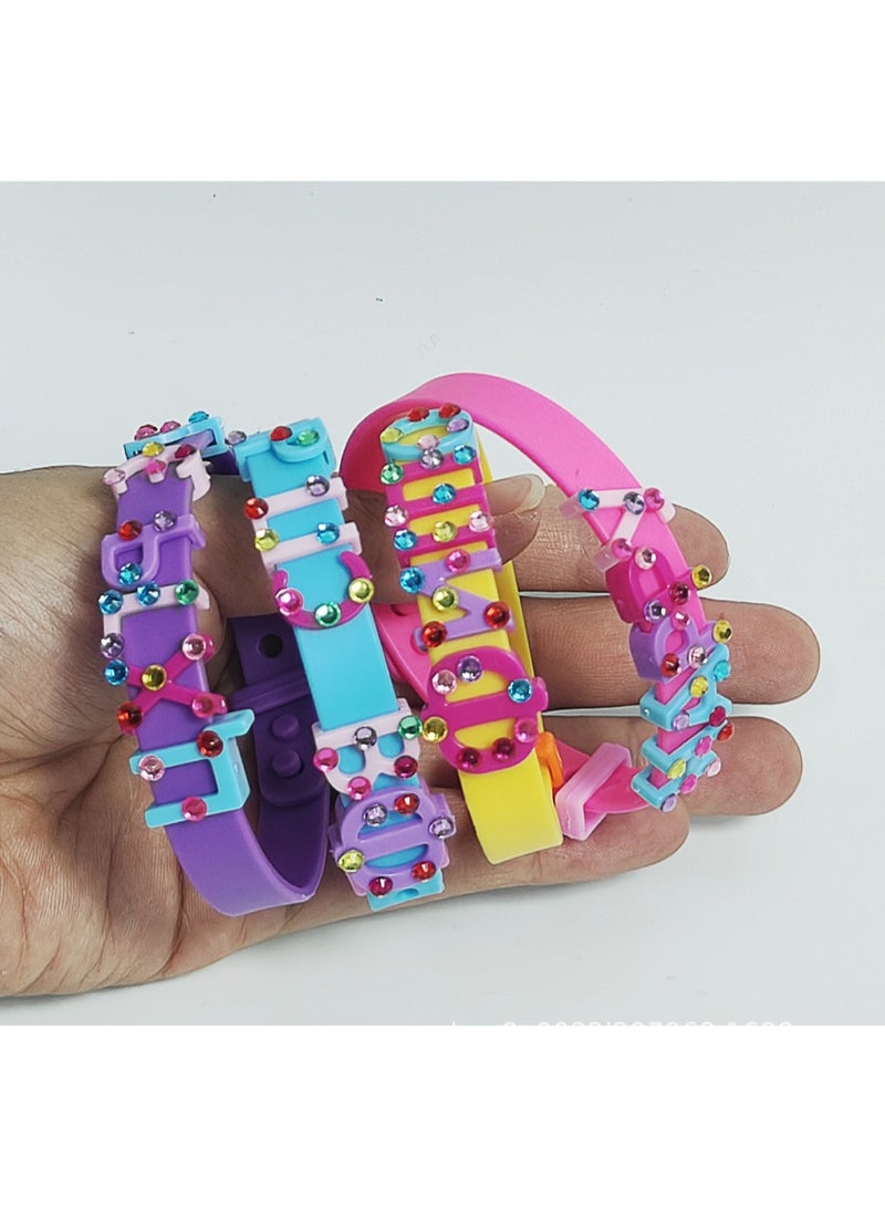Art & Craft Kits for Kids, DIY Friendship Bracelet Making Kit for Girls, Jewelry Making with Charm & Stickers, Birthday Gifts for Ages 5-12, Toys for Ages 5, 6, 7, 8, 9, 10, 11, 12 Years Old - Image 5