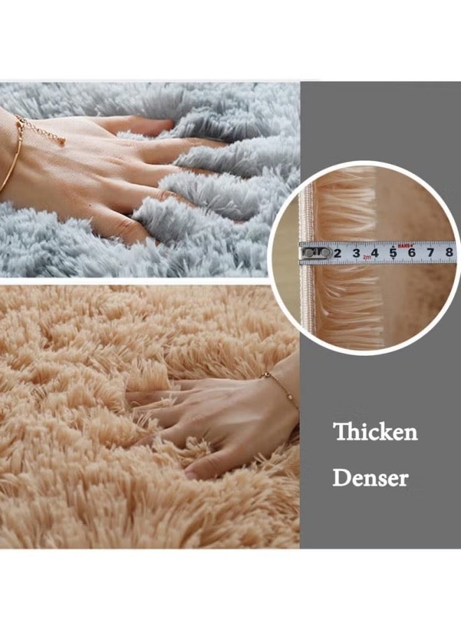 طقم سجادة حمام مكون من 3 قطع، يشمل سجادة حمام وسجادة حمام وسجادة محيطية وغطاء غطاء المرحاض، سجادة حمام ناعمة فائقة الامتصاص للماء ومانعة للانزلاق لأرضية الحمام وحوض الاستحمام وغرفة الاستحمام - Image 4