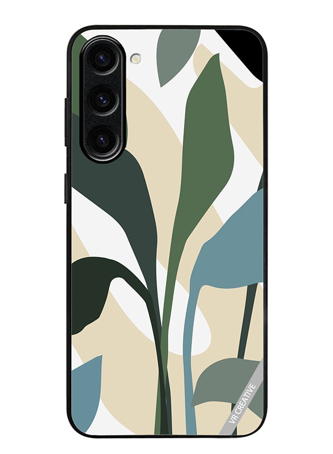 VR CREATIVE Protective Case Cover For Samsung Galaxy S24 Plus Leaf Tropical Design Multicolour - Image 1
