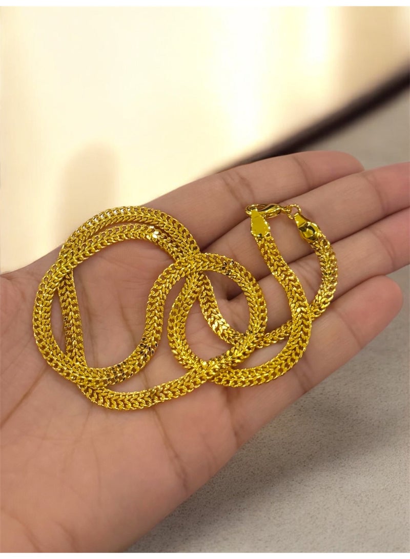 GOLDMAX 21k Gold Plated Necklace For Women - Image 1