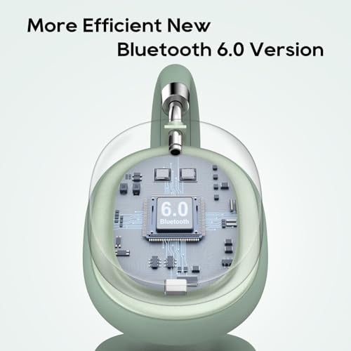 Srhythm NiceComfort 95 Hybrid Noise Cancelling Headphone Wireless, Bluetooth Headset with Transparency Mode,ENC,HD Sound Green - Image 4