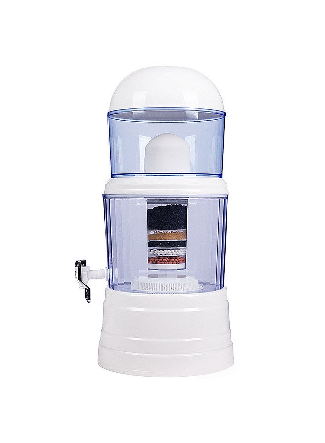 Aoresac 14L Household Water Purifier Filtering Water Purifying Bucket Drinking Water Dispenser Healthy Water Purifier  - Image 1