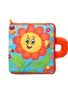 Generic Baby Cloth Book My First Book Baby Enlightenment Early Education Can't Bite Peek-and-seek Educational Toys-Color:Little Bear Cloth Book  - Image 5