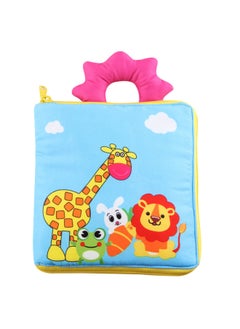 Generic Baby Cloth Book My First Book Baby Enlightenment Early Education Can't Bite Peek-and-seek Educational Toys-Color:Little Bear Cloth Book  - Image 3