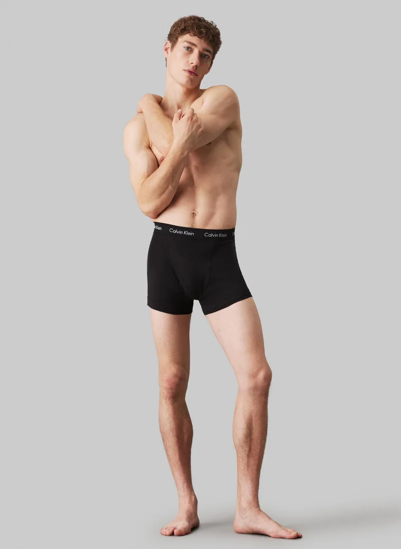 كالفن كلاين 3 Pack Logo Trunks